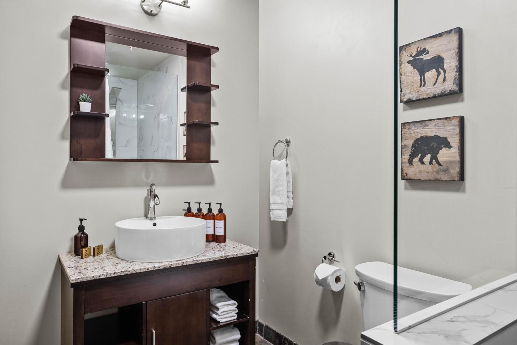 Outstanding Mountain Condo Waterslide And Hot Tub Managed By Little Sister Getaways Canmore Exteriör bild